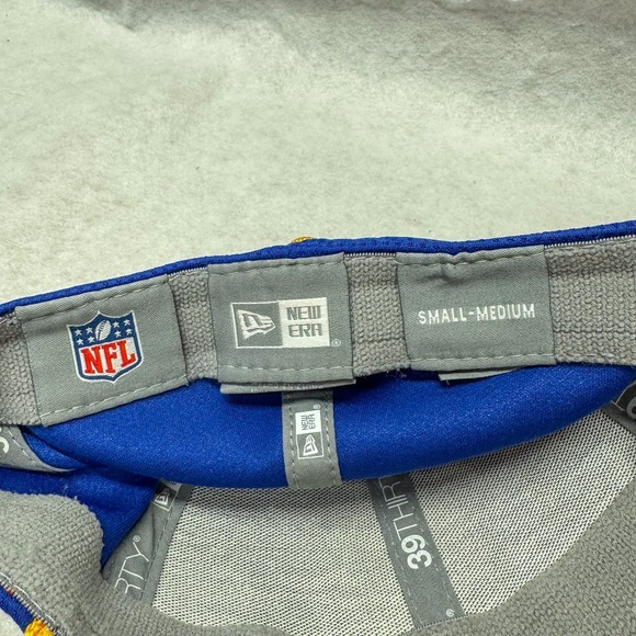 Los Angeles Rams Hat Cap Fitted Mens Small Medium NFL Football New Era‎ - Picture 7 of 7